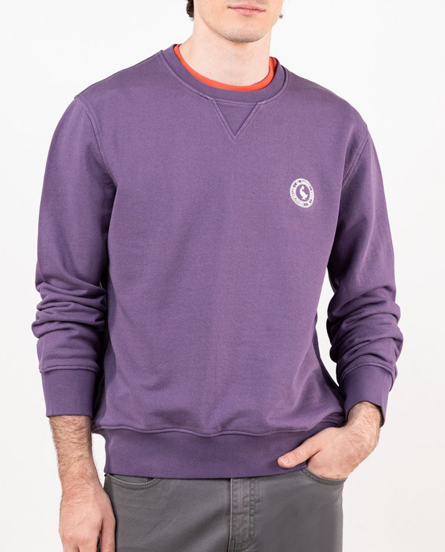 Sudadera Básica Morada